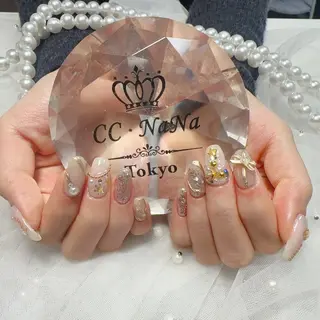ネイル CC NaNa ワンホンネイル🌙Nのネイルデザイン