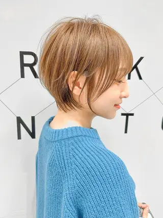 ショート ハルキミナトジャパン横浜所属・美髪矯正/髪質改善 /艶髪/千田理名🪞のヘアスタイル