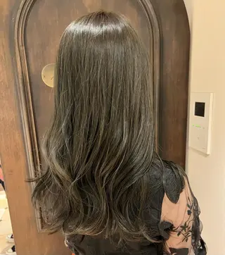 セミロング 🧡くびれヘア/前髪 顔周り🧡久原結衣のヘアスタイル