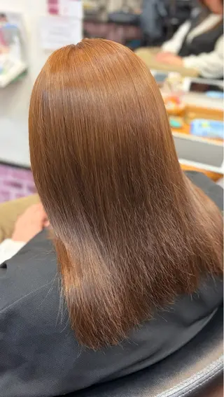 ミディアム カラー 古賀 桜のヘアスタイル