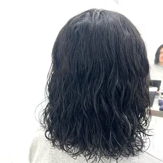 ロング パーマ メンズ 柏メンズカットパーマ NO.1タイチのヘアスタイル