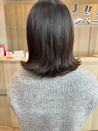 ミディアム りんたろー /縮毛矯正のヘアスタイル