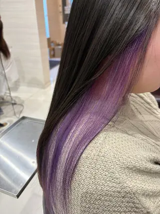 ロング カラー 中澤 壱太のヘアスタイル