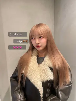 ロング LINDO TOKYO 梅田店所属・梅田美容師 nao🐈‍⬛のヘアスタイル