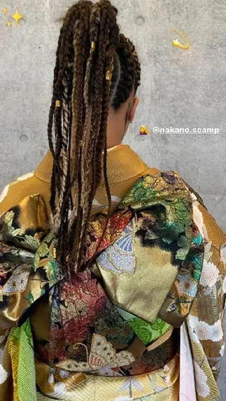 ロング ヘアアレンジ キッズ scamp ★のヘアスタイル