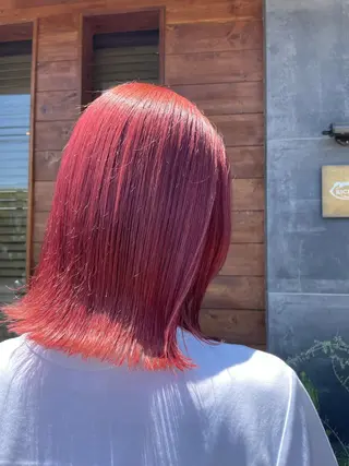 カラー 井上 舞のヘアスタイル