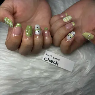 ネイル ーCHECKー ちあきのネイルデザイン