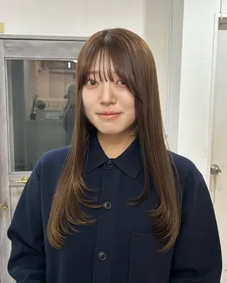 ロング 寺川留以 /カットモデル募集中のヘアスタイル