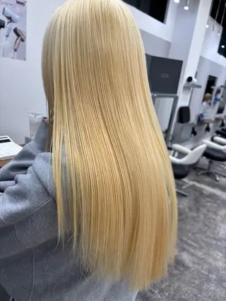 カラー 🌸ハイトーンカラー ゆずな 🌸のヘアスタイル