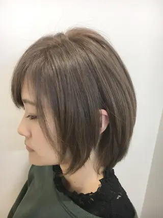 ショート カラー 永井 大希のヘアスタイル