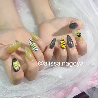 ネイル Alissa Nail所属・長さだし/新栄町駅 Alissaのネイルデザイン
