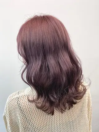ミディアム カラー momo所属・メンズヘアメイク 🩵Mayuki🩵のヘアスタイル