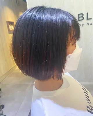 ショート カラー BLENDby happiness所属・KAORU/絹髪 /髪質改善/奈良のヘアスタイル
