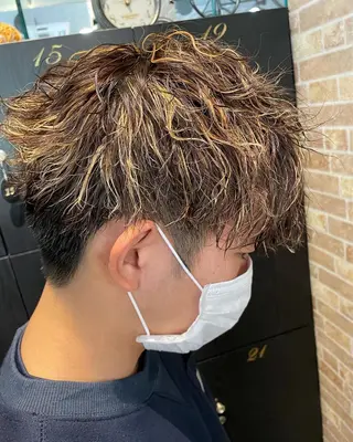 カラー パーマ 【レイク　メンズ特化 /パーマ特化】野平のヘアスタイル