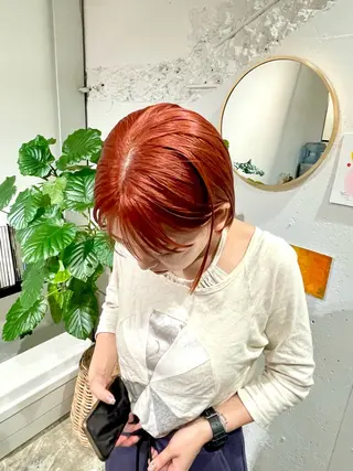 ショート カラー yearn所属・naho✂︎bob/ layerのヘアスタイル