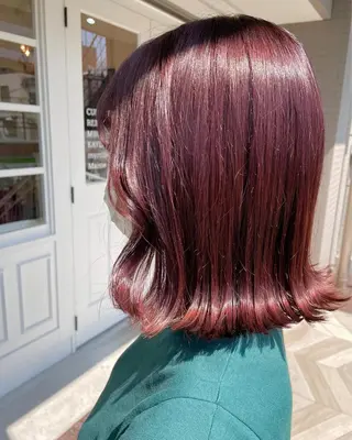 ミディアム カラー newi梅田🫧韓国 ヘア🫧sakiのヘアスタイル