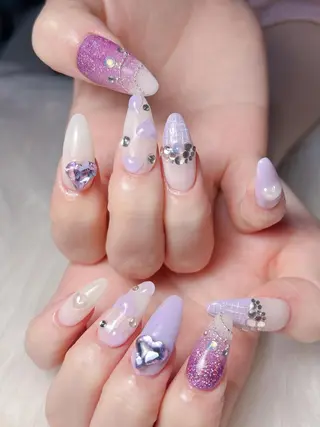 ネイル MiKi Nai池袋 長さだし得意のネイルデザイン