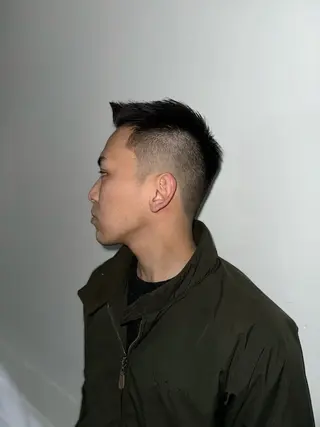 ショート Mericanbarbershop fuk所属・山田 勝士のヘアスタイル