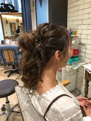ヘアアレンジ flammeum三軒茶屋店所属・あおき まなのヘアスタイル