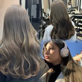 ロング カラー HARUKI MINATO Japan SENDAI所属・🌈【透明感・韓国 ヘア】がっきー🌈のヘアスタイル