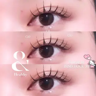 マツエク・マツパ 千島 里歩のマツエク・マツパデザイン