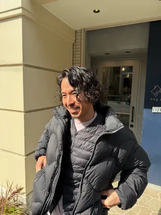 ショート パーマ メンズ dogstar 加藤翔大のヘアスタイル