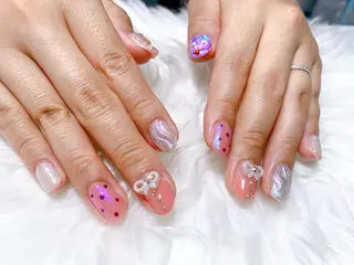 ネイル 高島 夏海のネイルデザイン