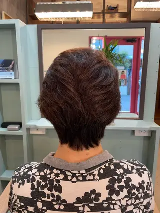 ショート SALON DE HANOKA所属・佐藤 典子のヘアスタイル