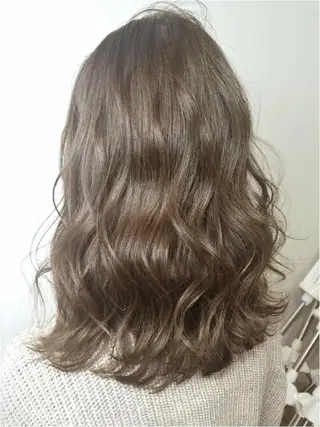 ミディアム カラー 【髪質改善美容師】t occa茨木篠原健太のヘアスタイル