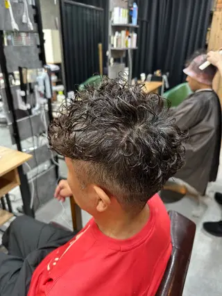 パーマ メンズ peqss/ keita🏄‍♂️のヘアスタイル