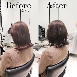 ミディアム カラー 💖パーソナル診断 特化YUYA💖のヘアスタイル