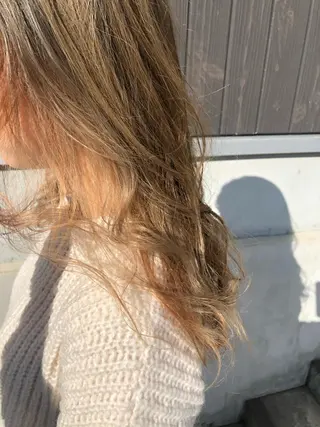 セミロング カラー umi所属・NAKAGAWA YUICHIのヘアスタイル