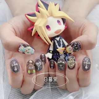 ネイル ラベンダー💖日暮里 ルル💖ネイルのネイルデザイン