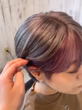 ショート FENICE on the beach所属・タニ ヒナタのヘアスタイル