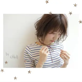 ショート salon AKIRA所属・市川 千夏のヘアスタイル