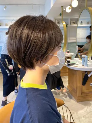 ショート 髪質改善レイヤー/ ボブたんの翔太のヘアスタイル