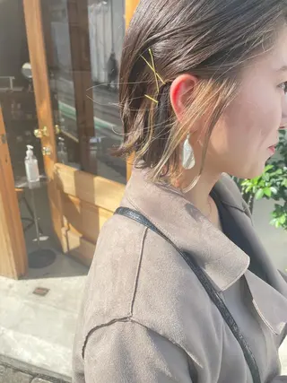 ミディアム カラー 中目黒🌼 🌼ハナのヘアスタイル