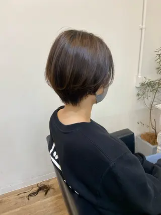 ショート みゆき/透明感カラー /カラー特化のヘアスタイル