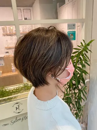 ショート 三好 智のヘアスタイル