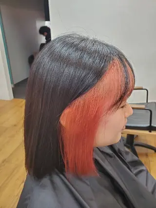 カラー MOLLA 浅香山所属・MOLLA Junkoのヘアスタイル