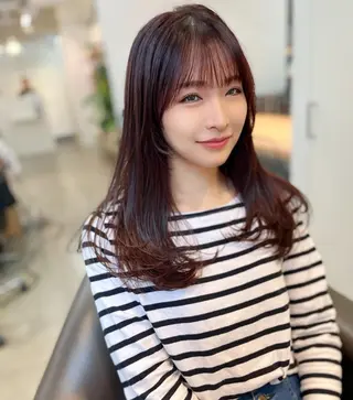 ロング 韓国/髪質改善💘 櫻井かれんのヘアスタイル