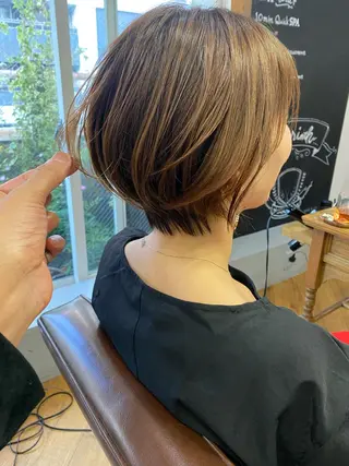 ショート 西尾 隆介のヘアスタイル