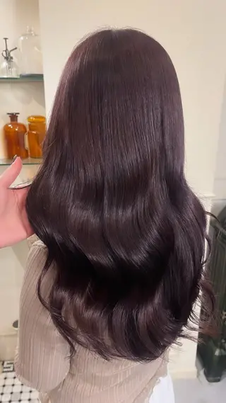ロング カラー ROVER所属・美咲🤎 /艶カラー /ハイライトカラーのヘアスタイル