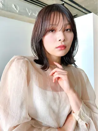 ショート カラー パーマ 🫧小顔×似合わせ× 透明感カラー🫧のヘアスタイル