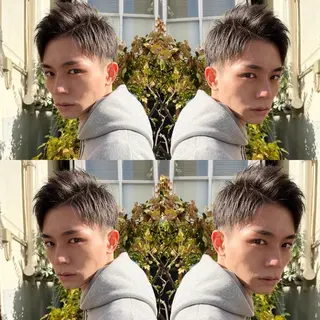 ショート メンズ ⚡️メンズパーマ特化 mens支持◎/忠地のヘアスタイル