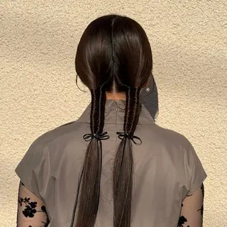 ロング ヘアアレンジ ヘアセット/カラー 🩰nanaのヘアスタイル