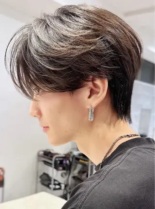 メンズ 透明感🎀LOREN エリコ🌈のヘアスタイル