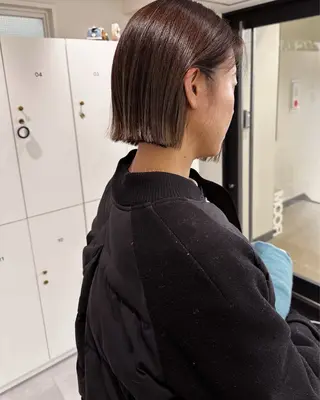 ショート カラー Ocean Hair&Life  【オーシャンヘアーアンドライフ】所属・水田 成美のヘアスタイル