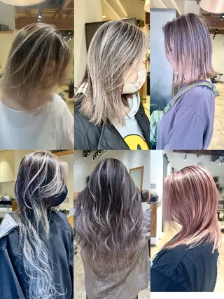 ロング カラー 園田 将士のヘアスタイル