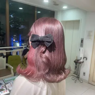 セミロング ‎Lby home 🪽mikuのヘアスタイル